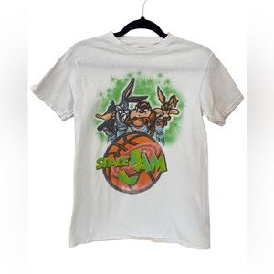 Retro space jam tee